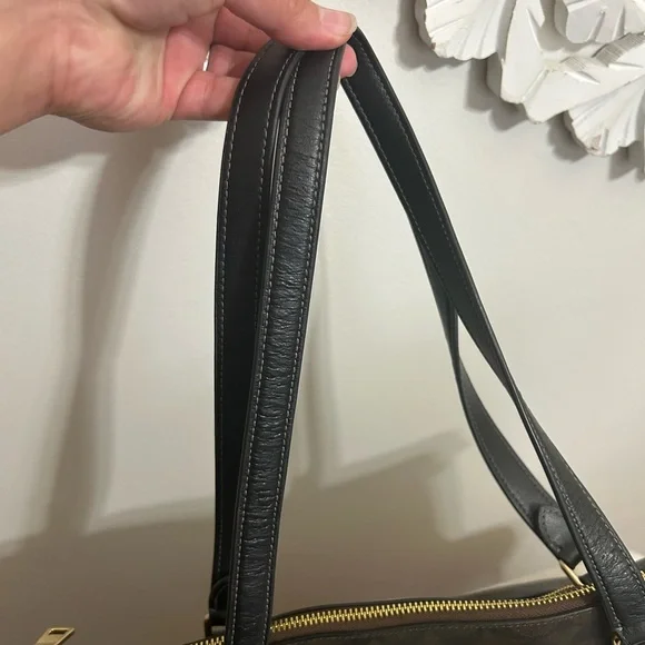 Coach Brown Shoulder Bag with Signature Monogram - Picture 4 of 11